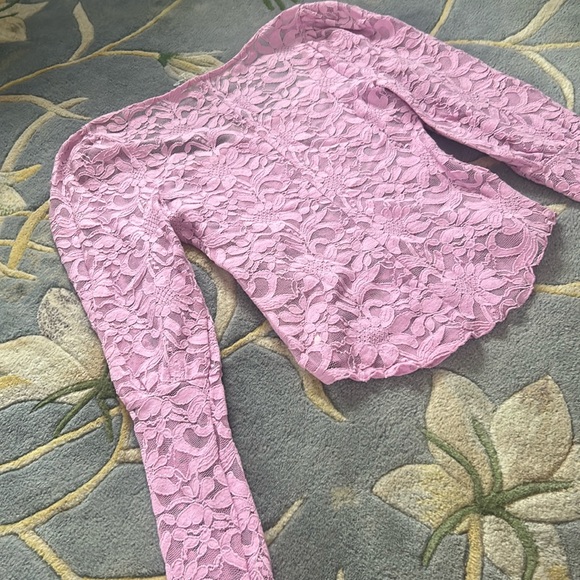 Free People Women’s Long Distance Layering Top in Flower Trail - Picture 9 of 9